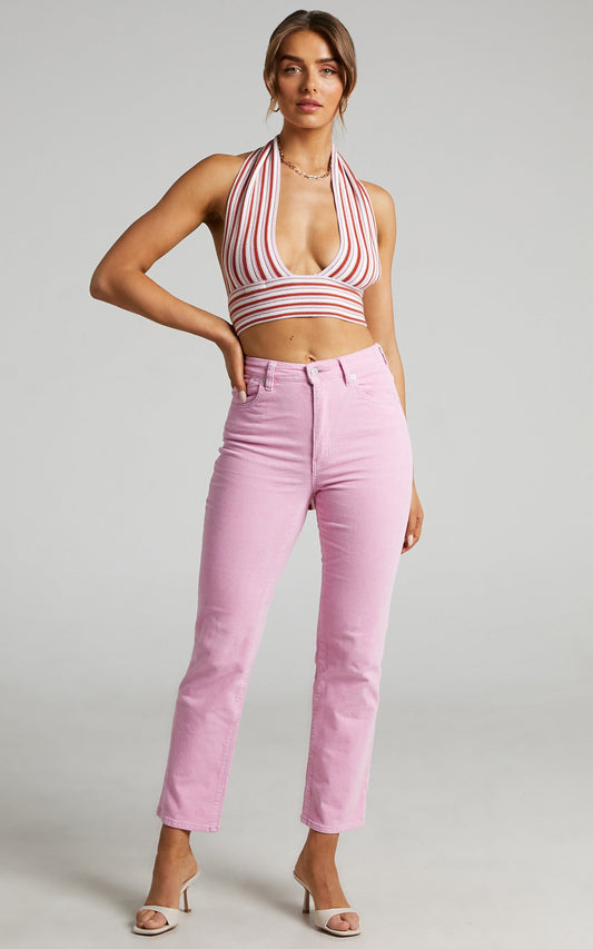 Rolla's - Original Straight Jean in Magnolia Cord