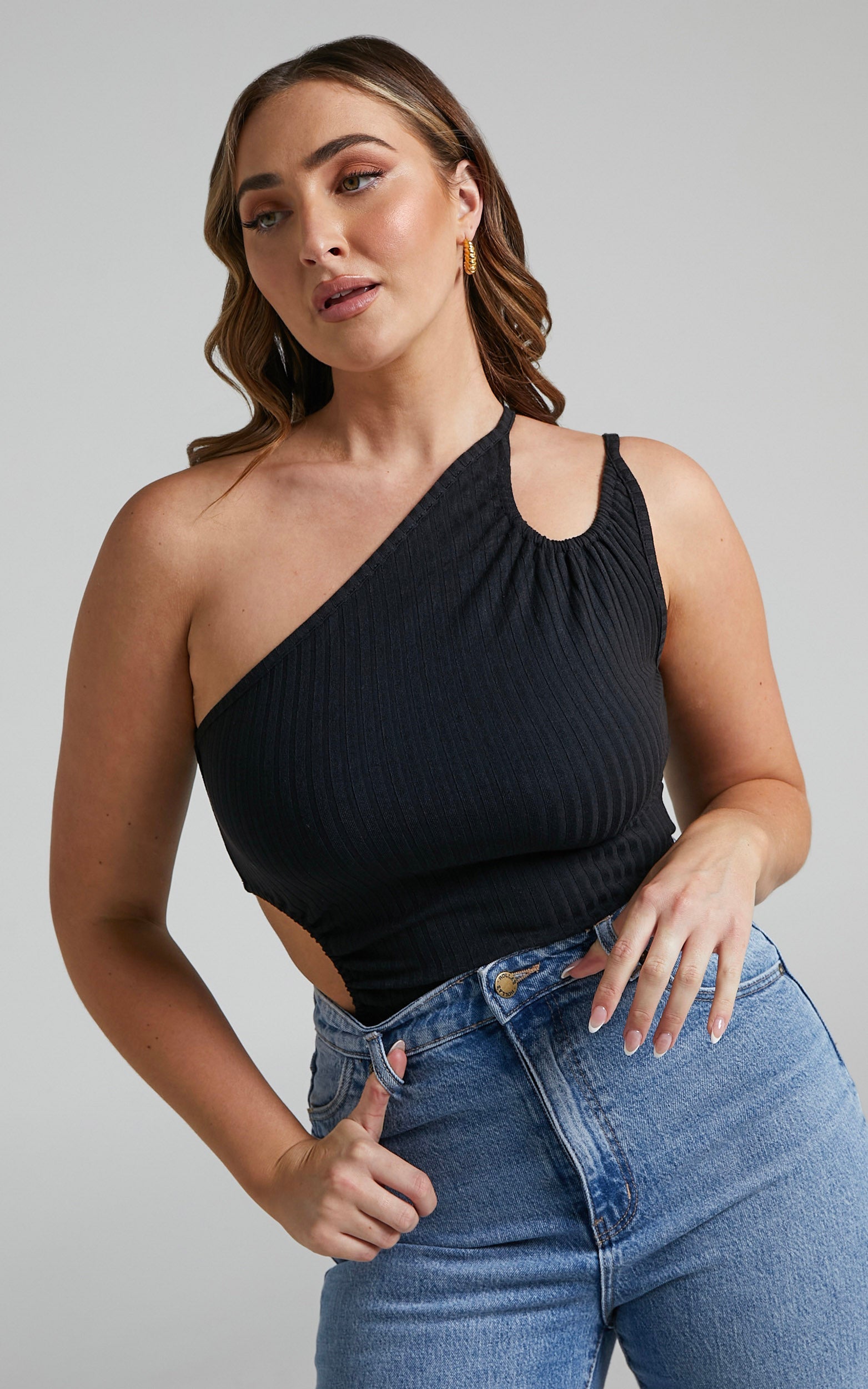 4TH & RECKLESS - AGNES BODYSUIT in Black