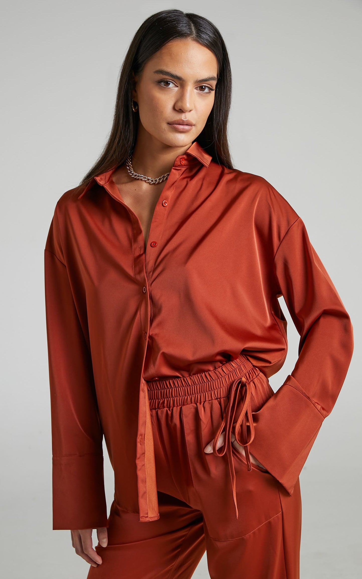 4th & Reckless - Joline Shirt in Rust