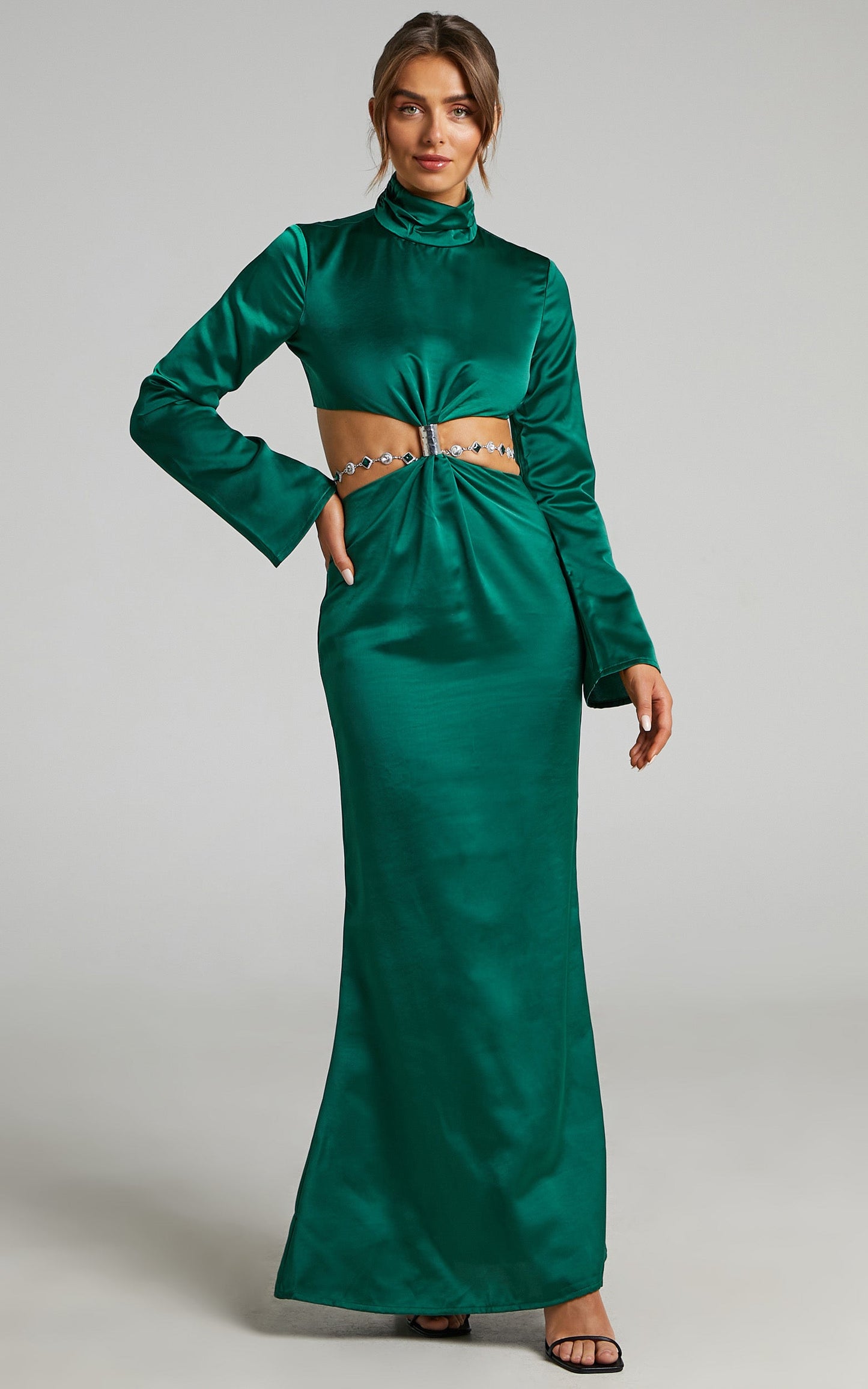 ATOIR - THE LIBERTY DRESS in ivy
