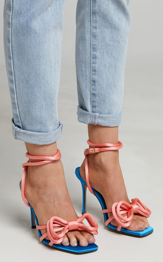 Alias Mae - Mietta Heels in Blue Satin