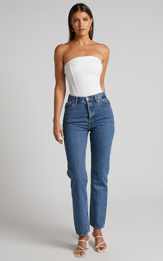 Dr Denim - Beth Jean in Blue Jay Mid Retro