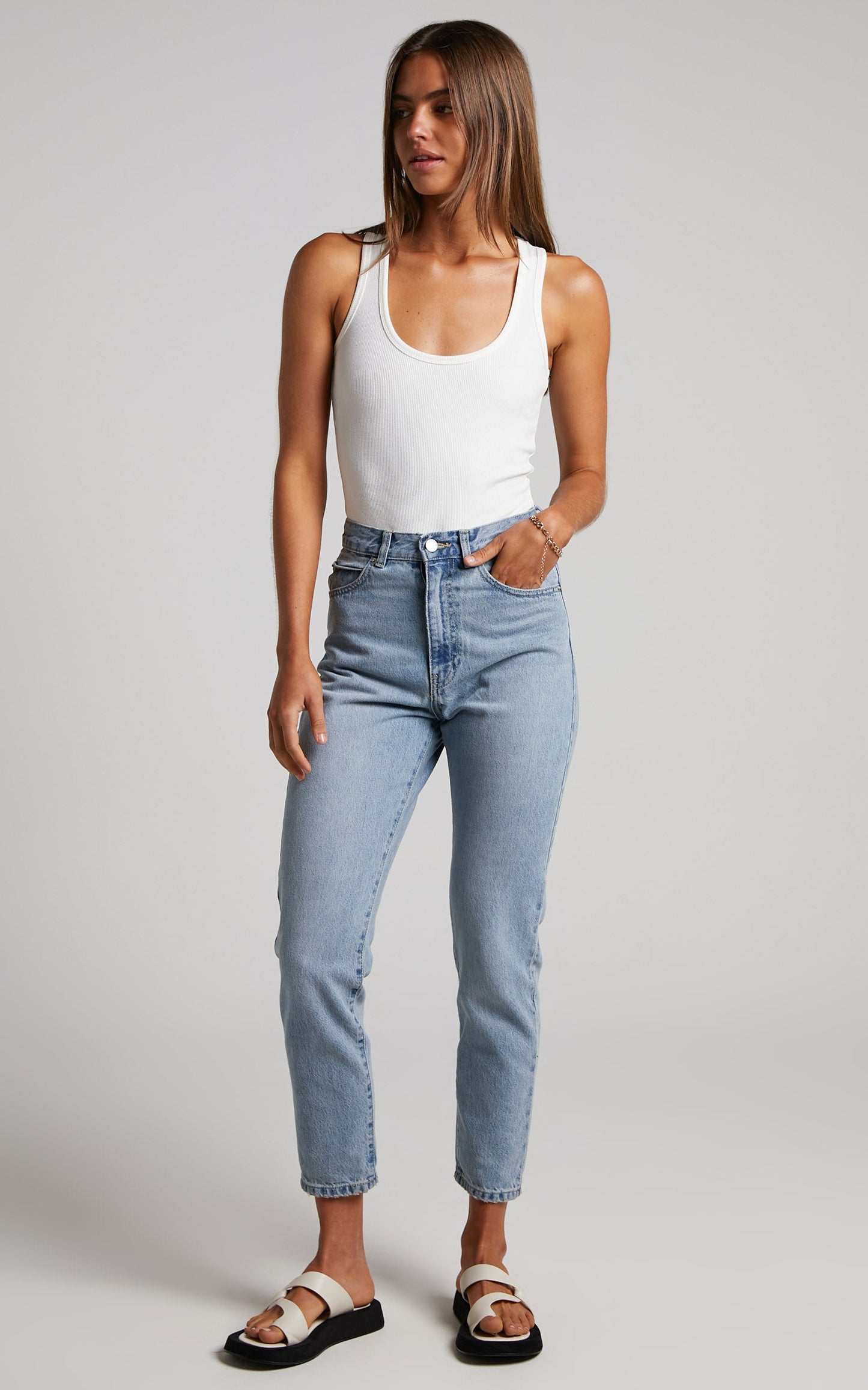 Dr Denim - Nora Jean in Drift Light Blue