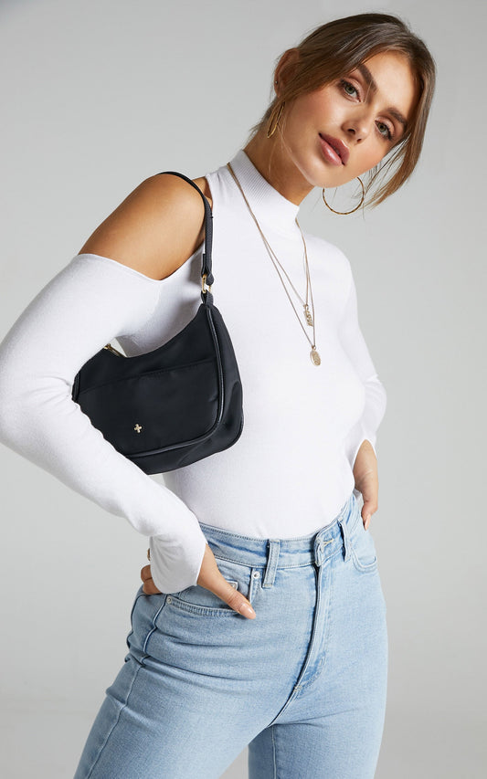 SNDYS - Bianca Knit Top in White