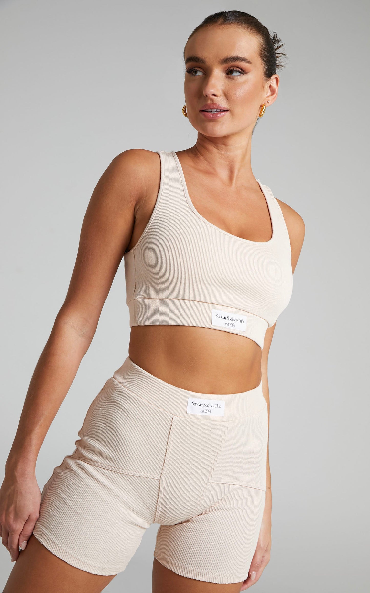 Sunday Society Club - Kairi Bralette in Beige