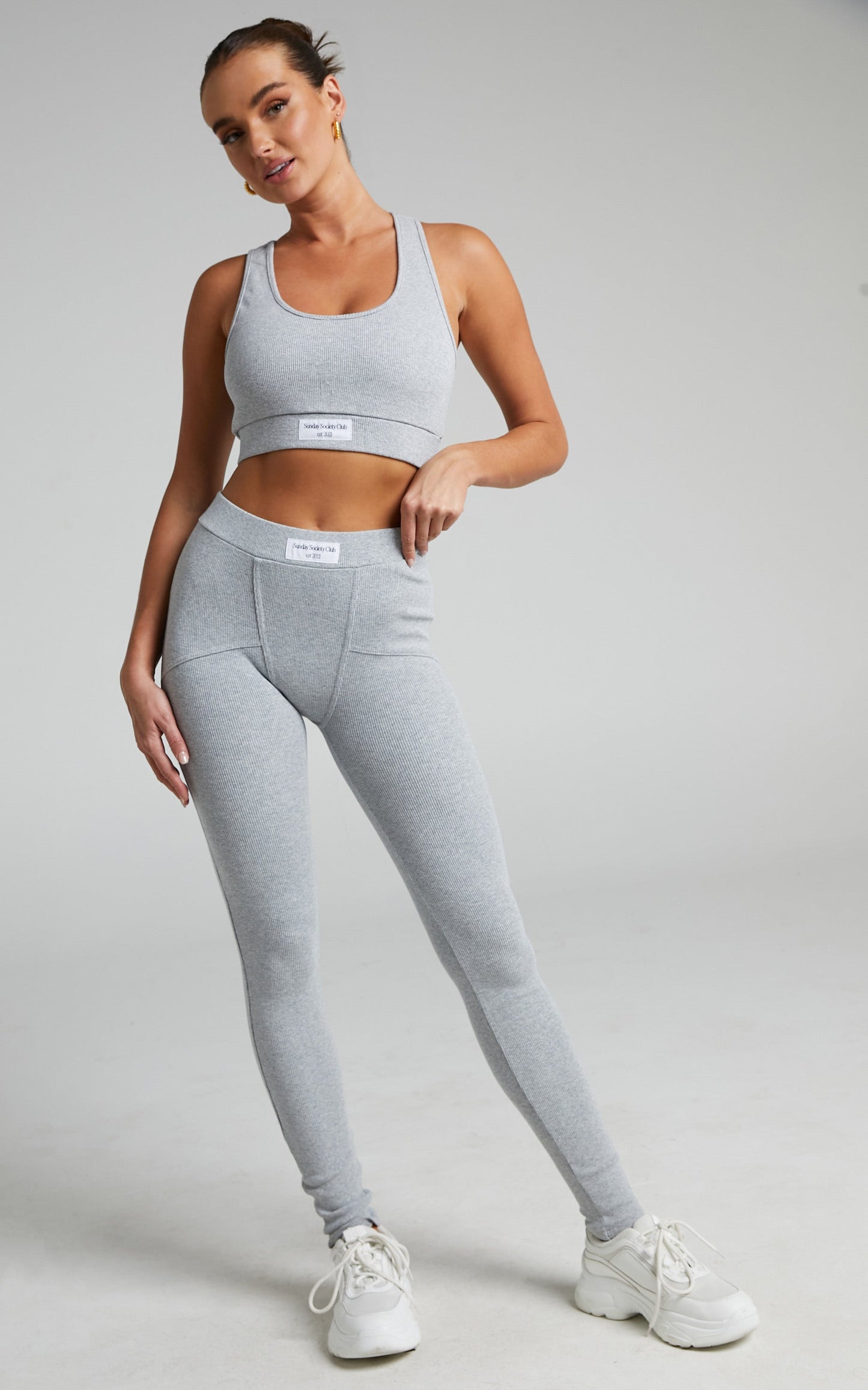 Sunday Leisure Club - Kairi Leggings in Grey
