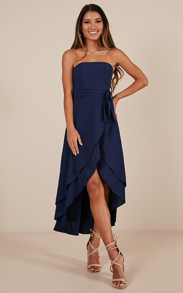 We Can Rule Dress In Navy
