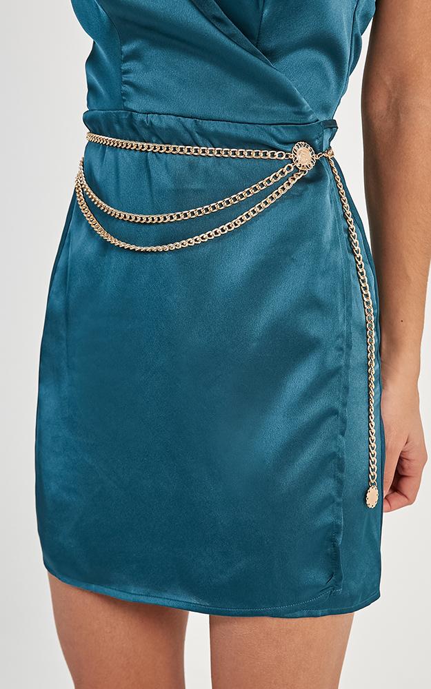 Dont Hold Back Belt In Gold