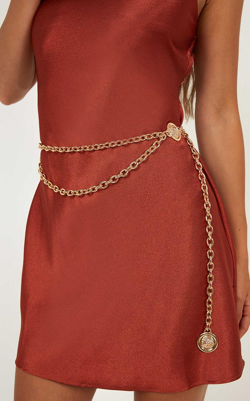 Share It All Belt In Gold
