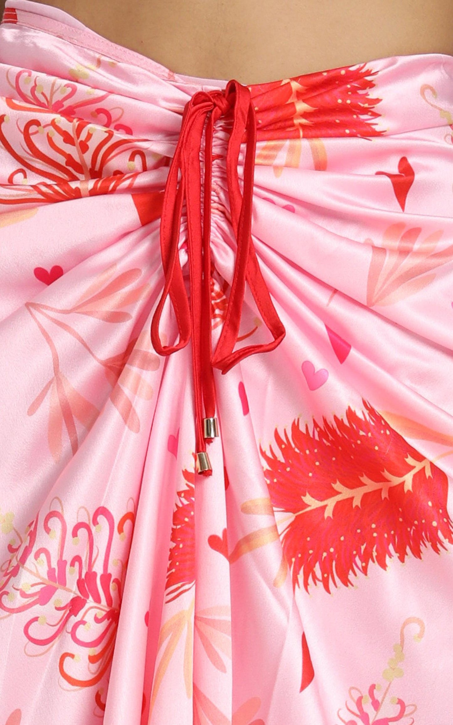 ZYA The Label - Myrtle Magic Skirt in Pink Print