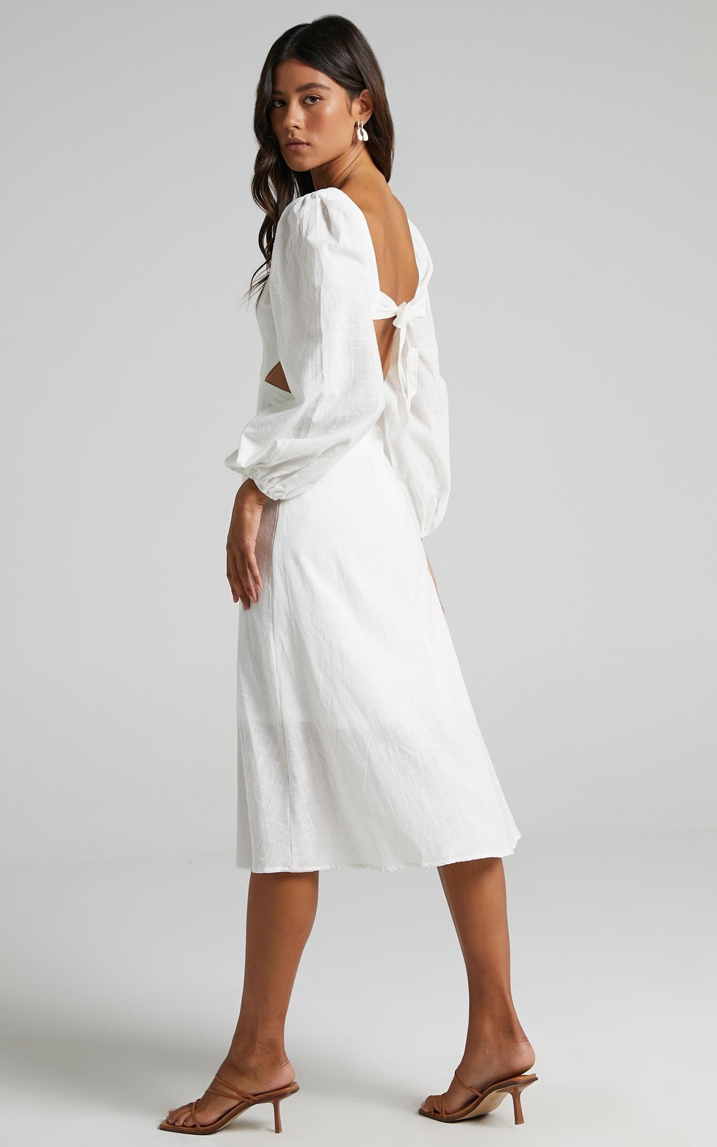 Yvonne Dress in White