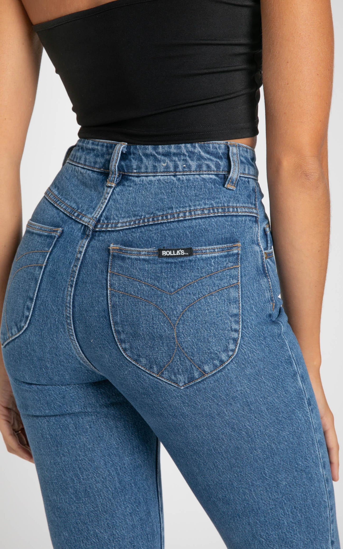 Rollas - Dusters Jeans in Sadie Blue