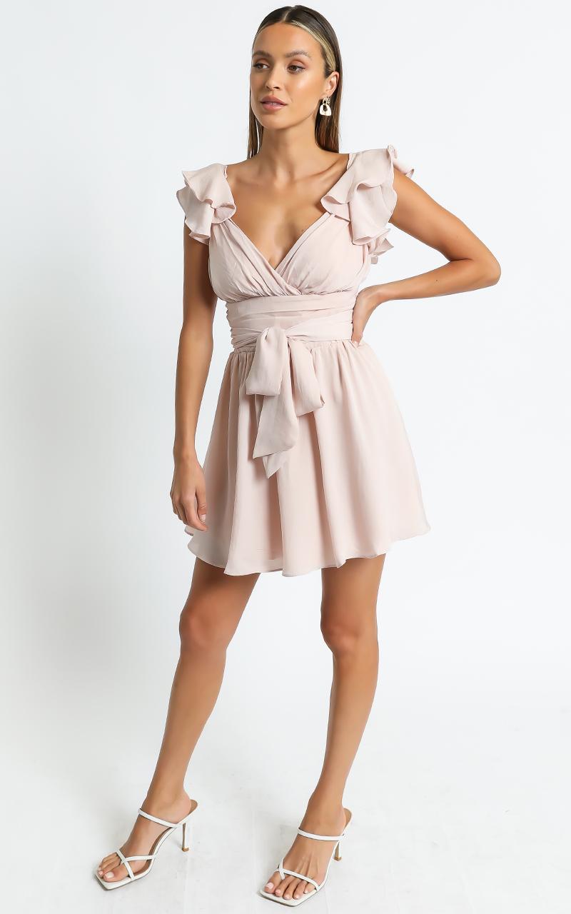 Alene Dress in Nude