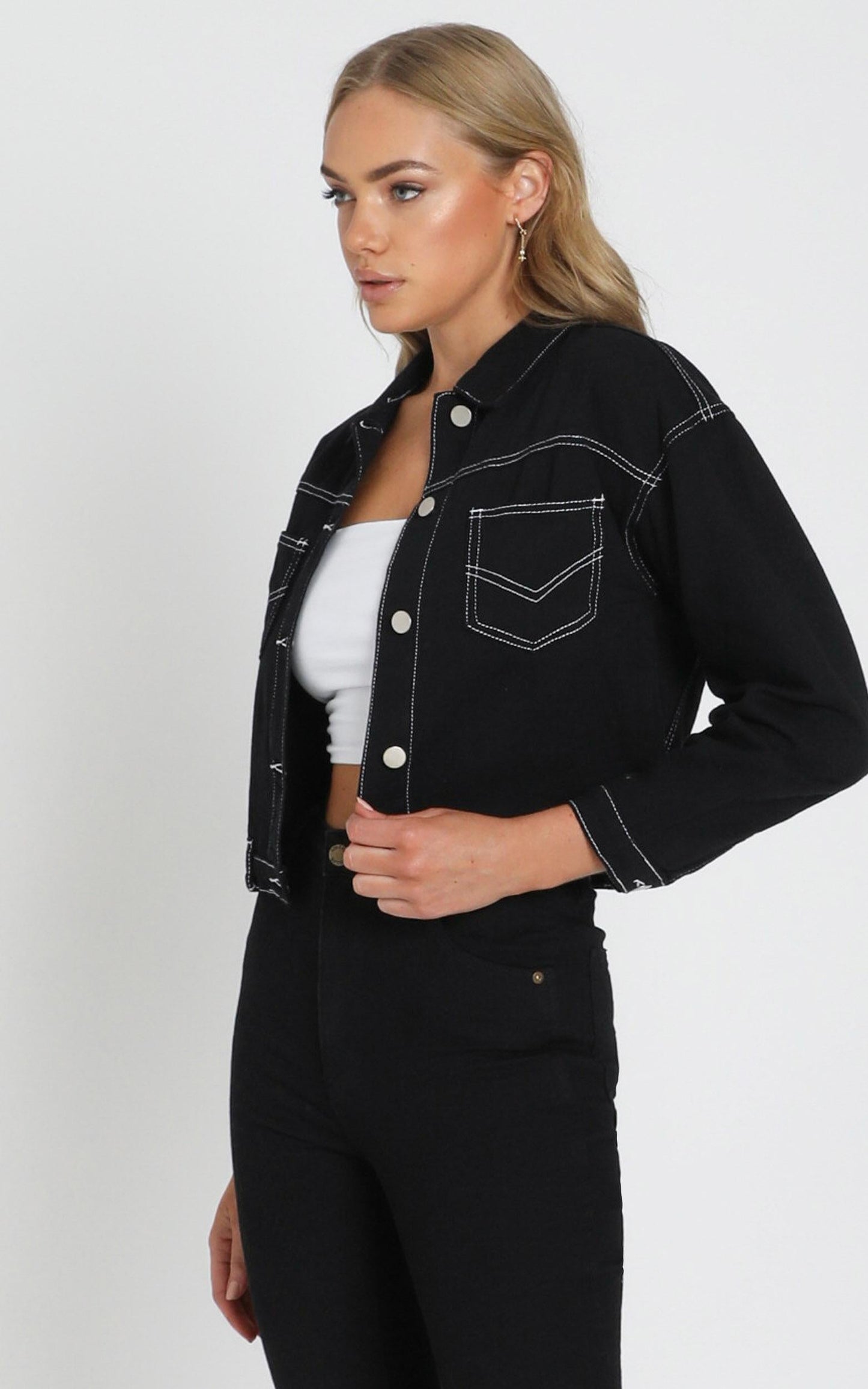 More The Merrier Jacket in Black