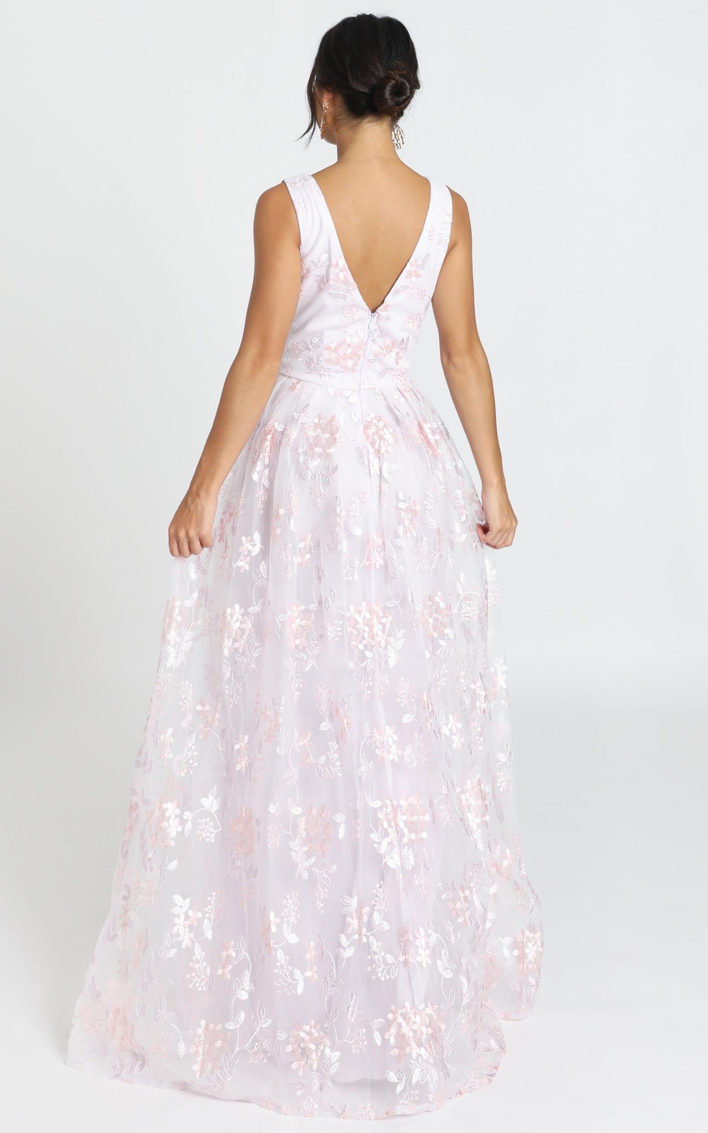 Detroit Maxi Dress In Lavender