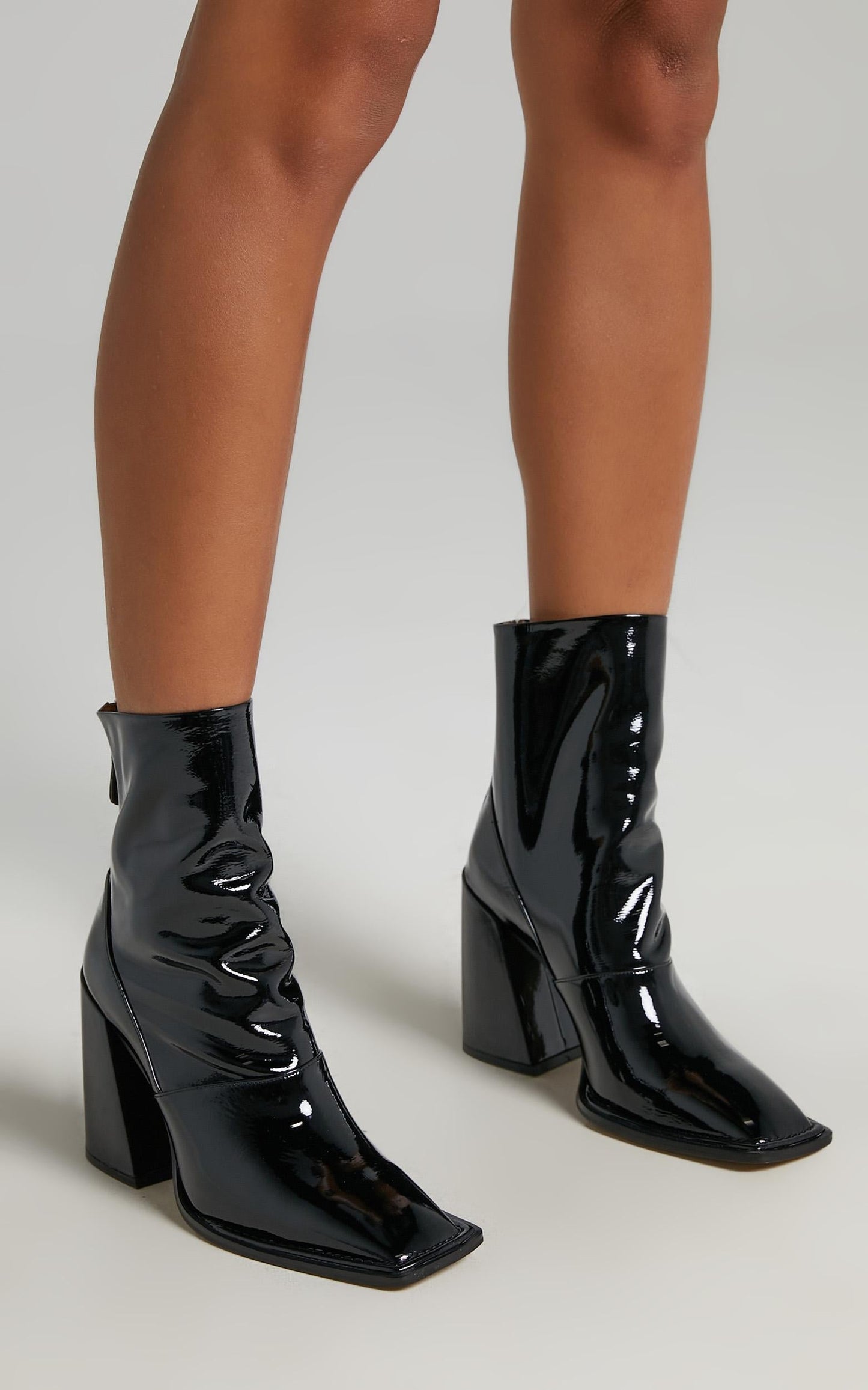 Alias Mae - Eden Boots in Black Patent