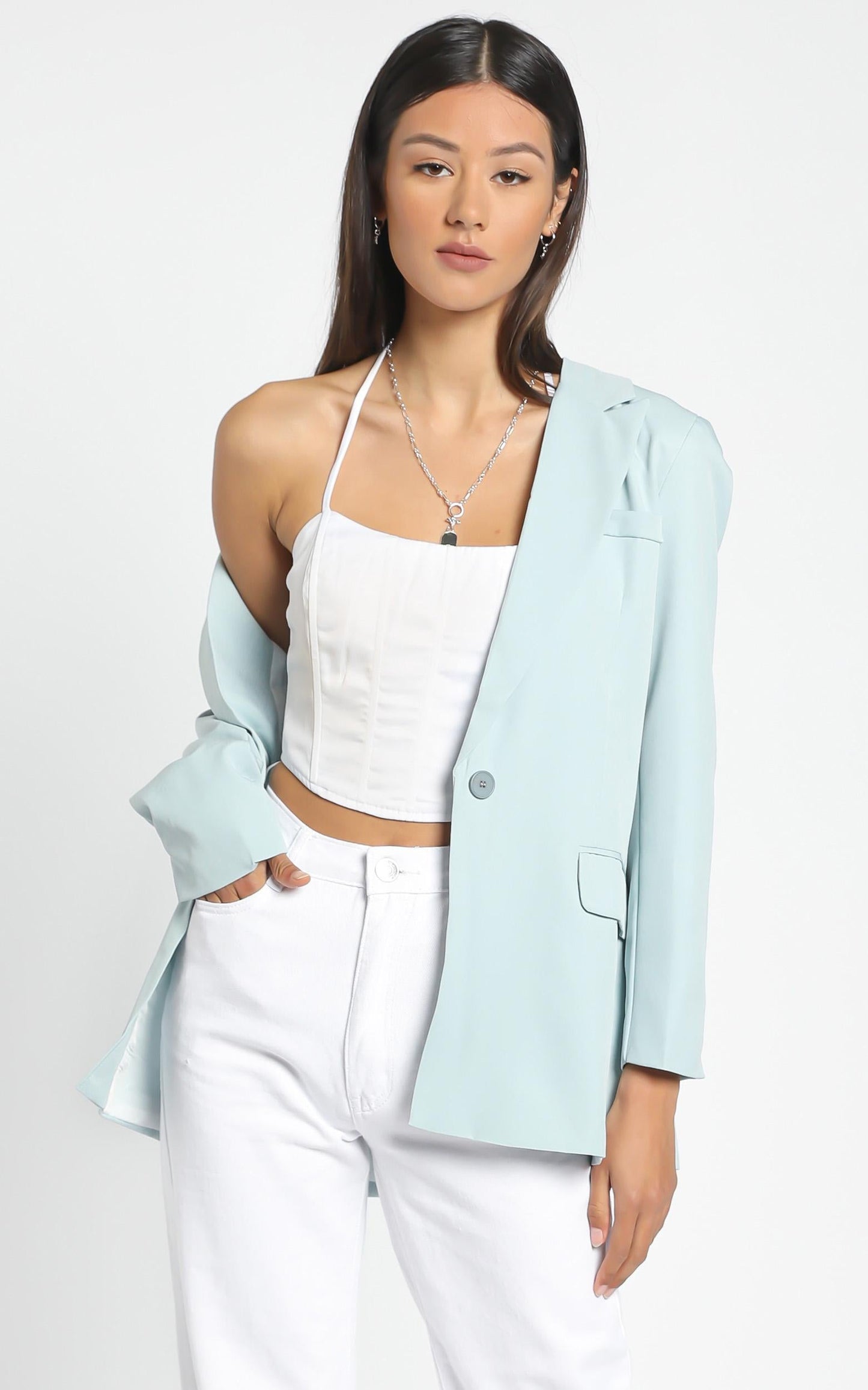 Monroe Blazer in Blue