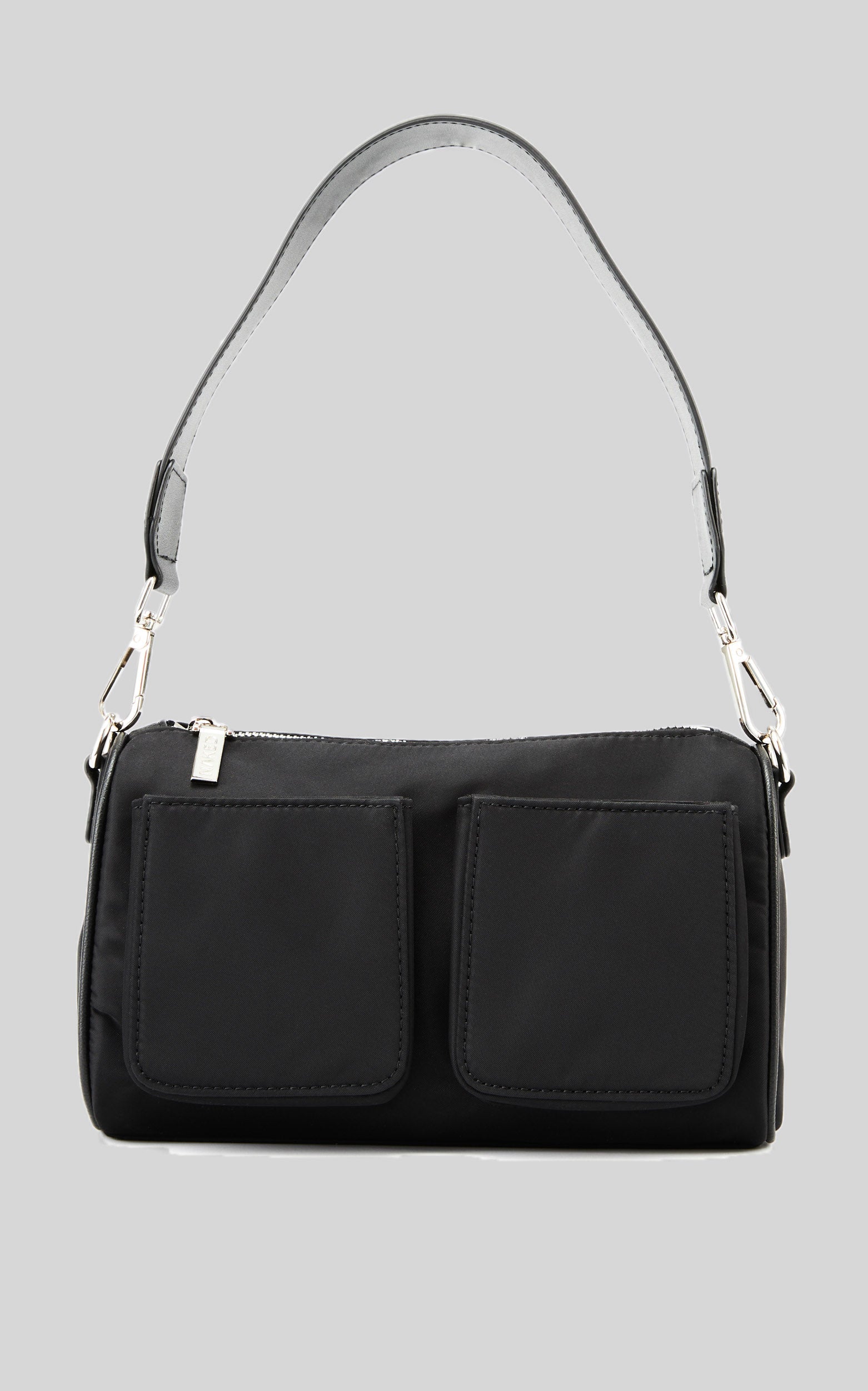 NAKEDVICE - THE AMELIE BAG in Black/Silver
