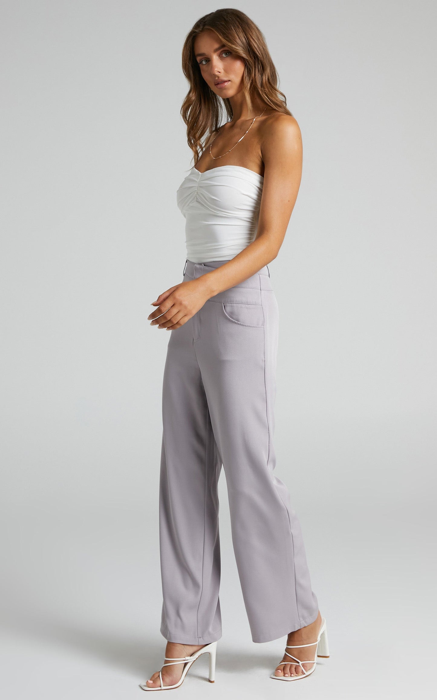 4th & Reckless - Elodie Trouser in Lilac