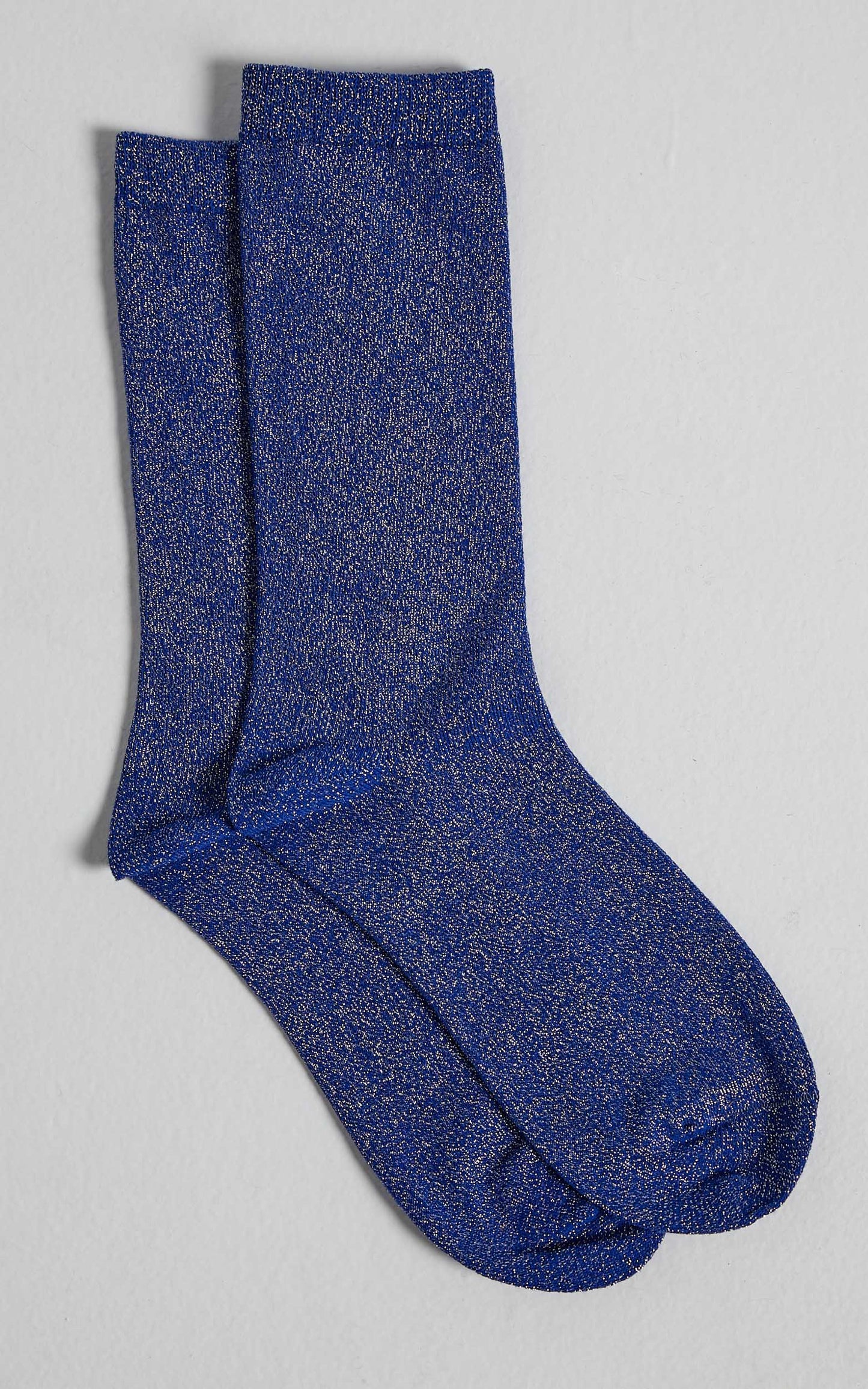 Apryl Socks in Blue glitter