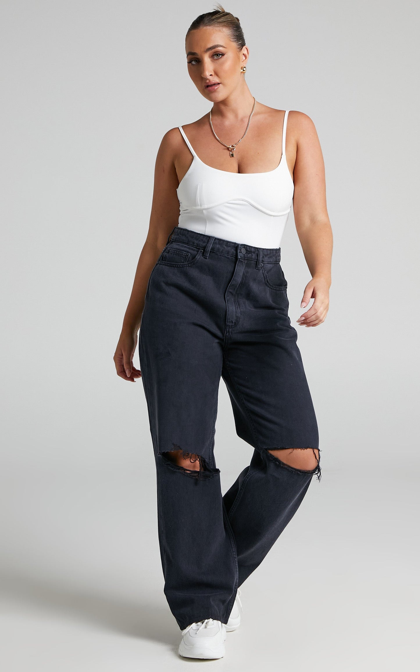 Lee - HIGH BAGGY in Exalt Black