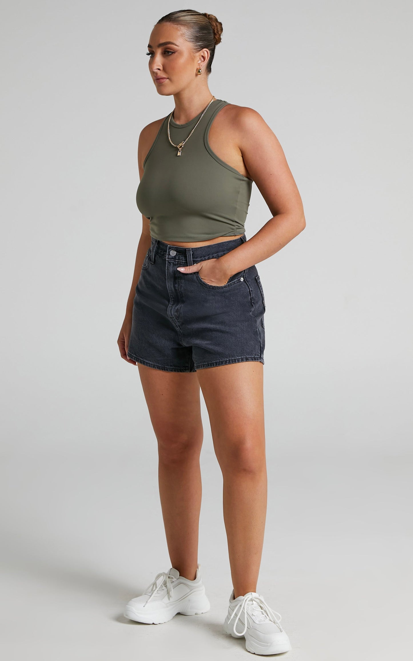 Levi's - High Loose Denim Short in Legit