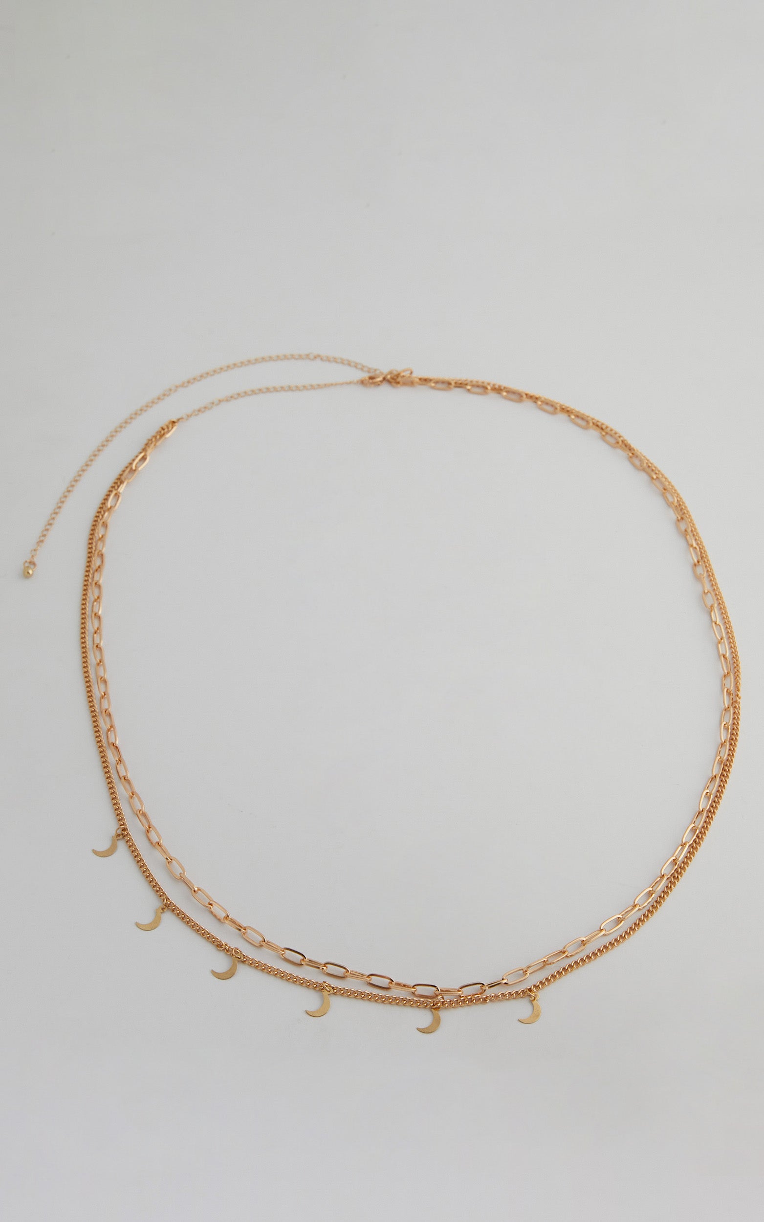 Minakshi Body Chain in Gold
