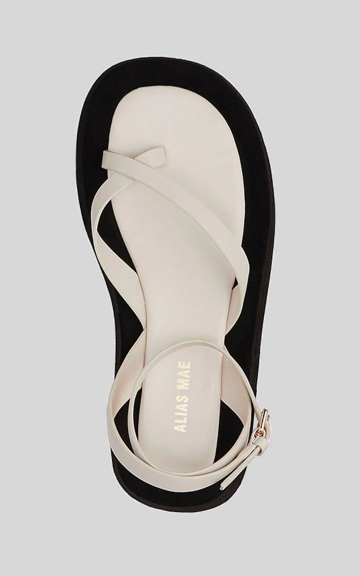 Alias Mae - Polly Sandals in Bone Leather