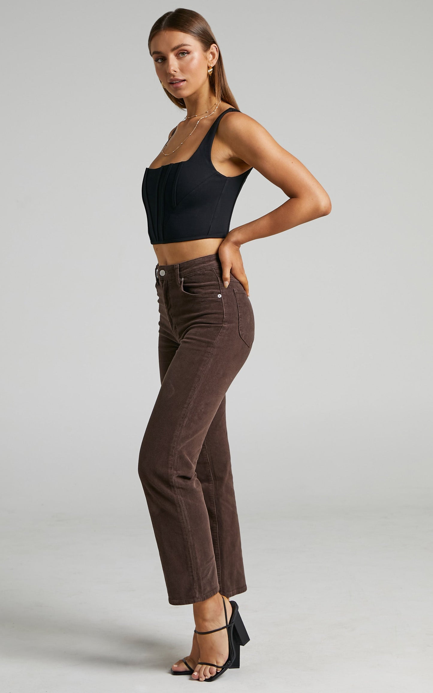 Rolla's - Original Straight in Brown Cord