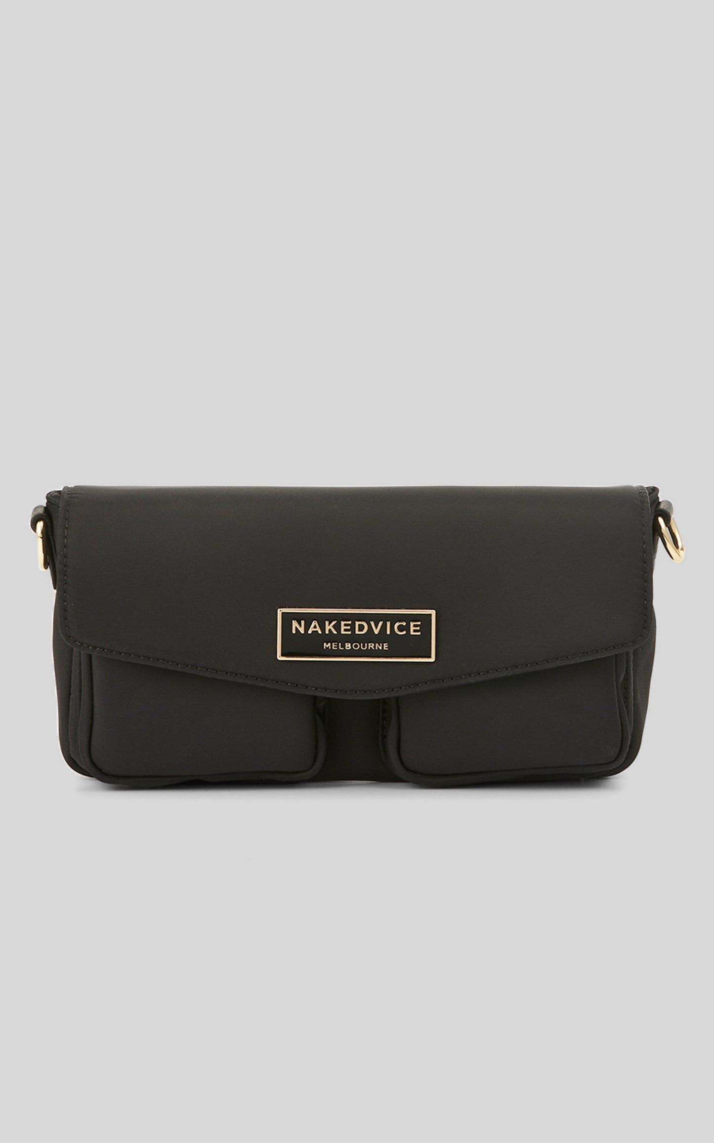 Nakedvice - The NV Utility Nylon Bag in Black