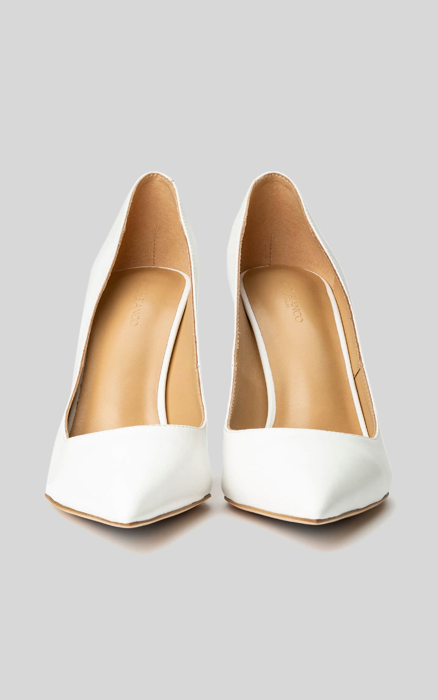 TONY BIANCO - ANJA PUMPS in Milk Capretto