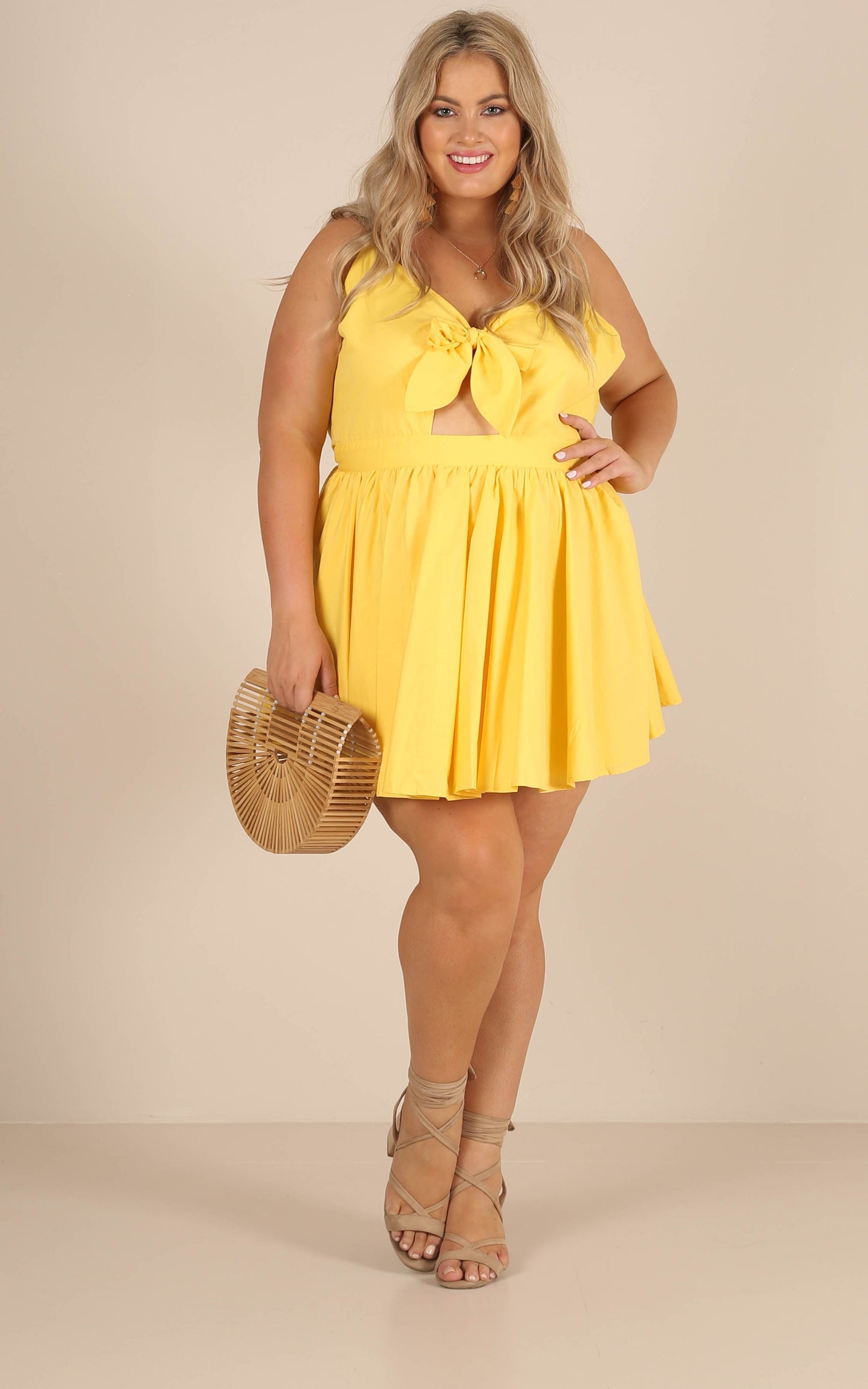 Loving You Sweetly Dress In  Yellow