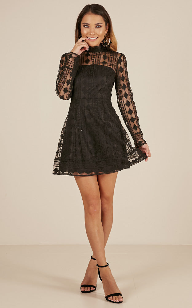 Another Girl Dress In Black