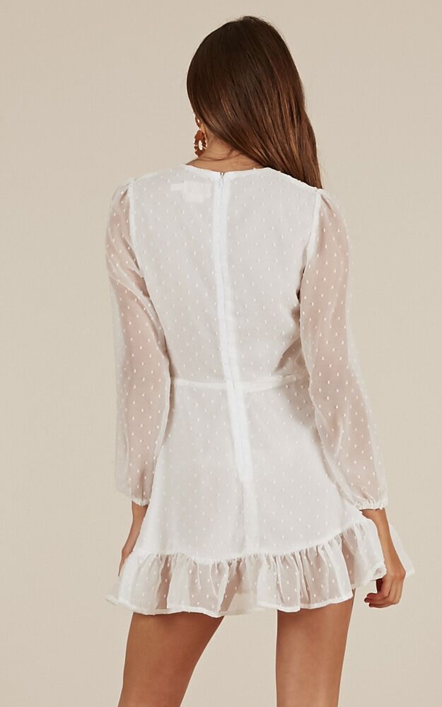 Classic Crush Dress In White