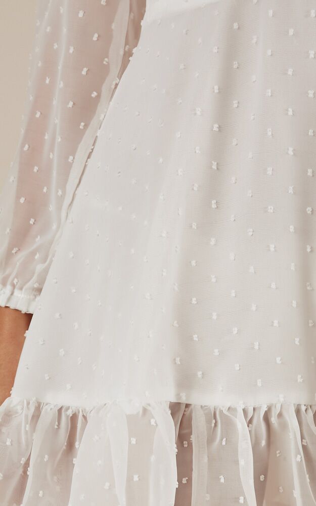 Classic Crush Dress In White