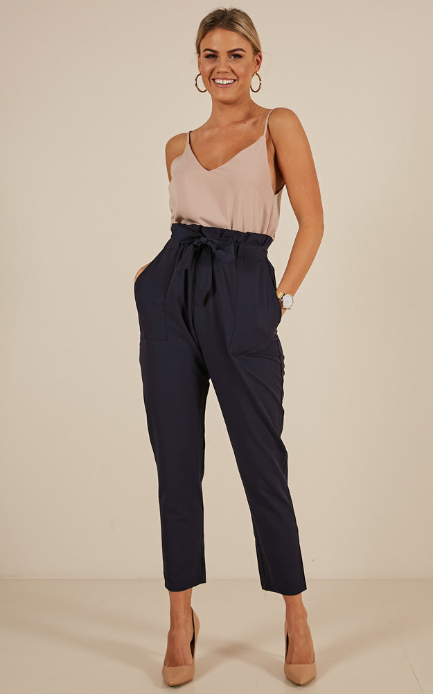 Work Up Pants in Navy