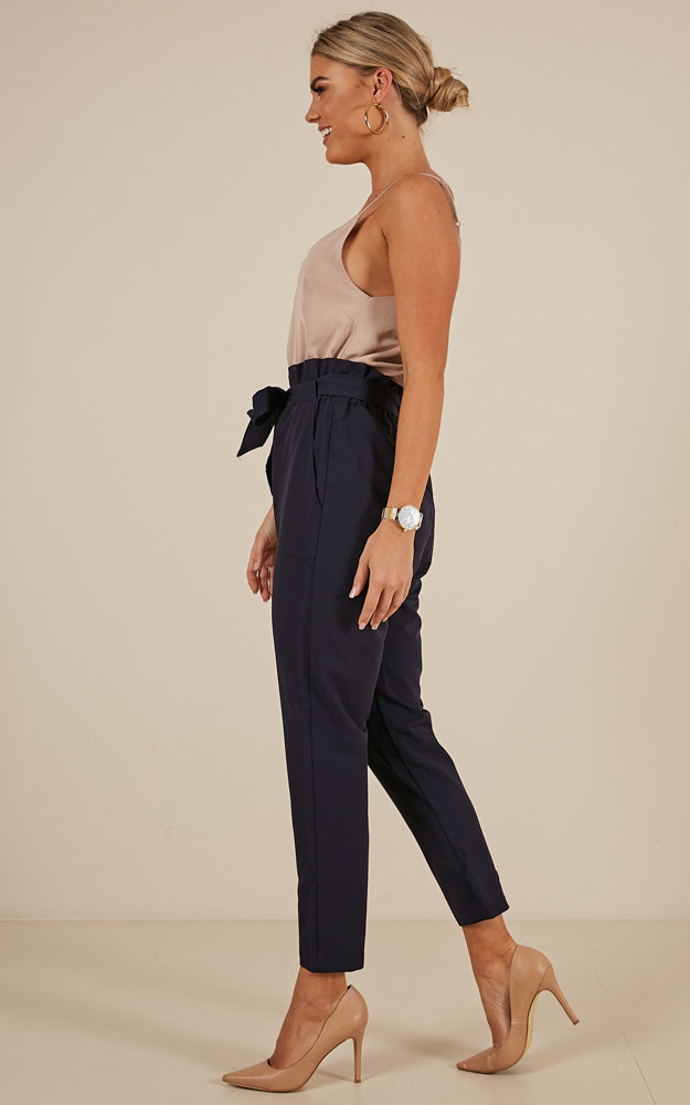 Work Up Pants in Navy