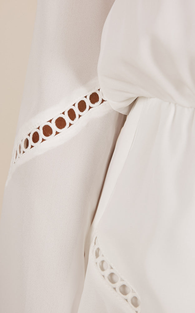 Luck Of The Draw Dress In White