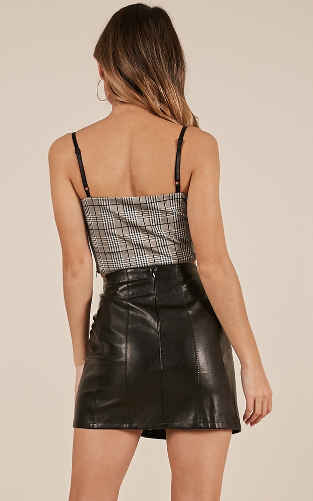 West Street Skirt In Black