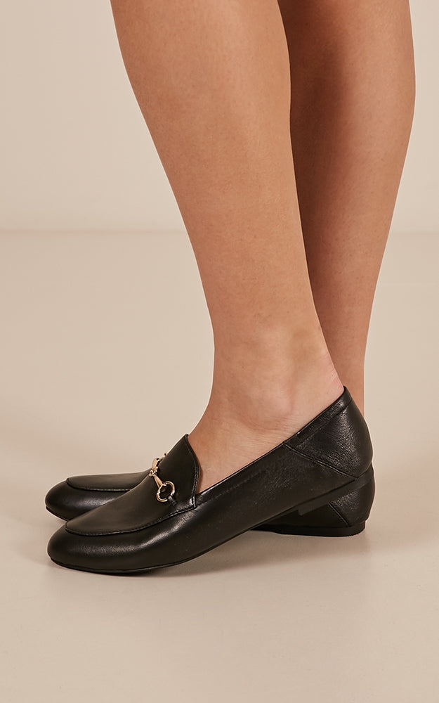 Windsor Smith - Dani Loafers In Black Leather