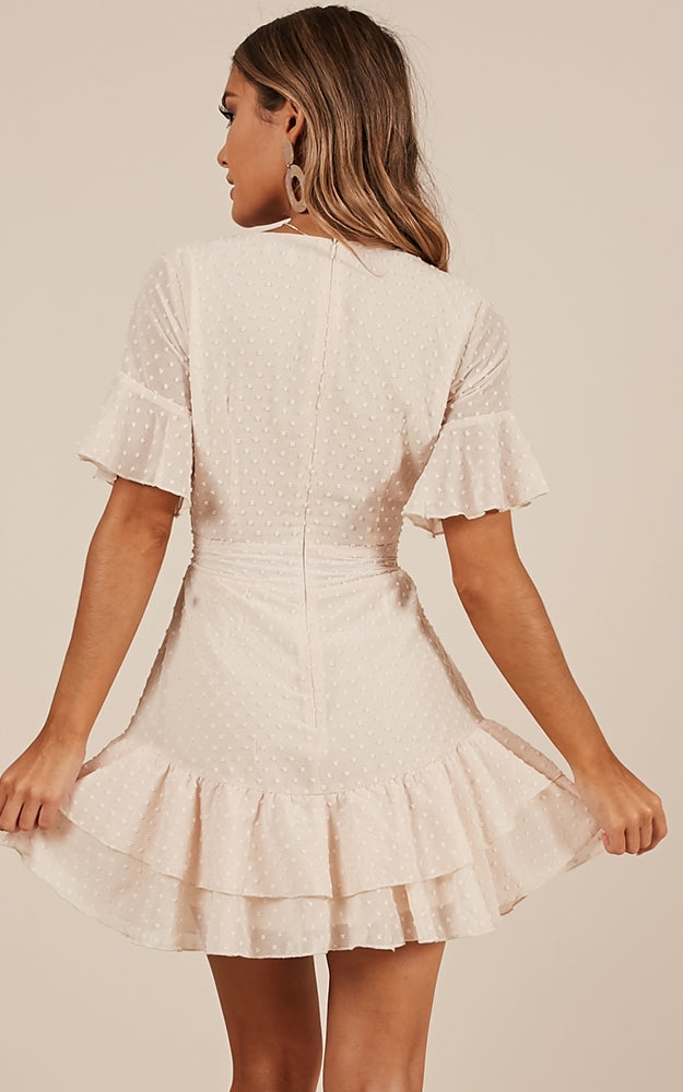 Know What You Want Dress In Beige