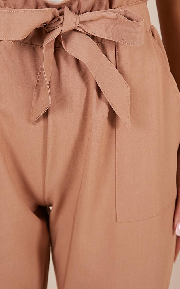 Work Up Pants in Camel