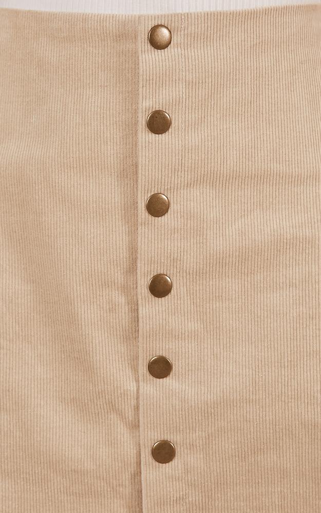Open Season Skirt In Beige