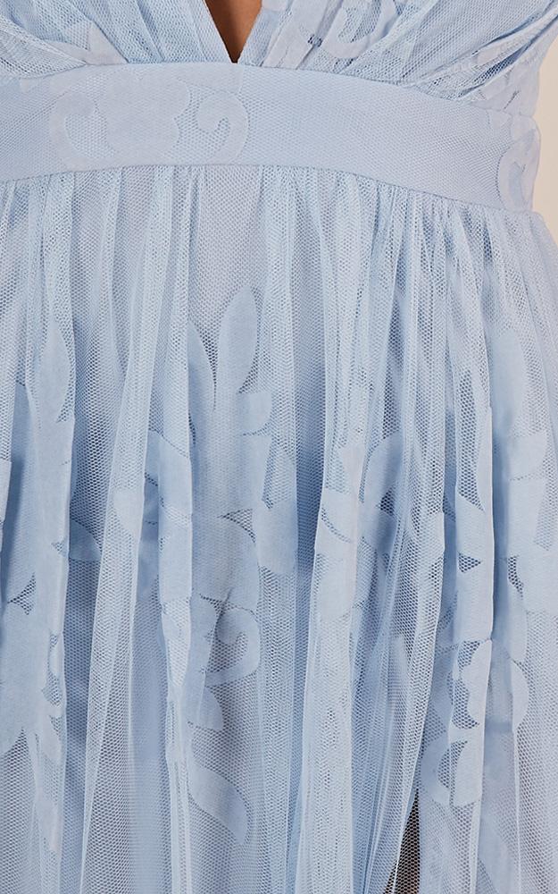 Promenade Maxi Dress in Blue