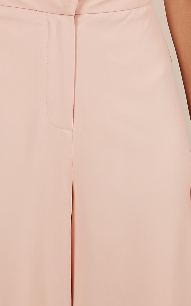 Not Just A Pretty Face Pants In Blush