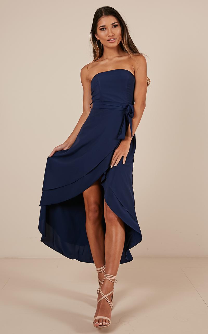 We Can Rule Dress In Navy