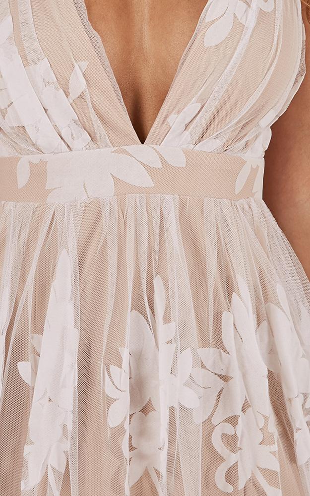 Promenade Maxi Dress in White