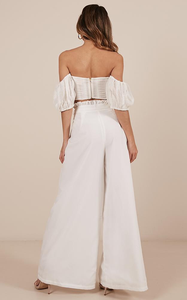 Real Feels Pants In White