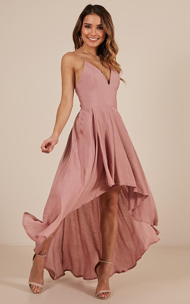 Make You Smile Dress In Blush