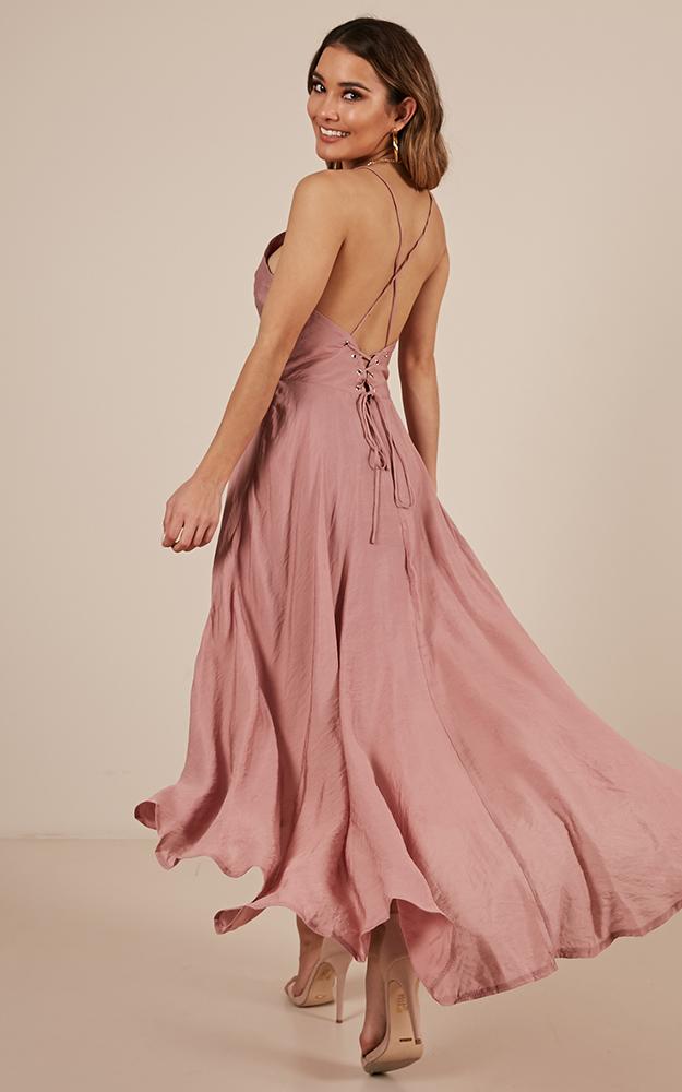 Make You Smile Dress In Blush